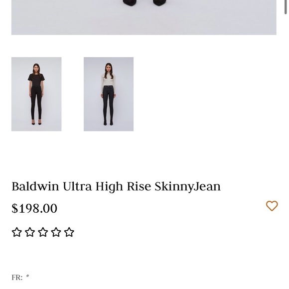 BLDWN ultra high rise jeans. Size 28. - Picture 3 of 12